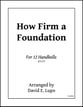 How Firm a Foundation Handbell sheet music cover